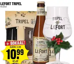 Dirck 3 Lefort tripel aanbieding