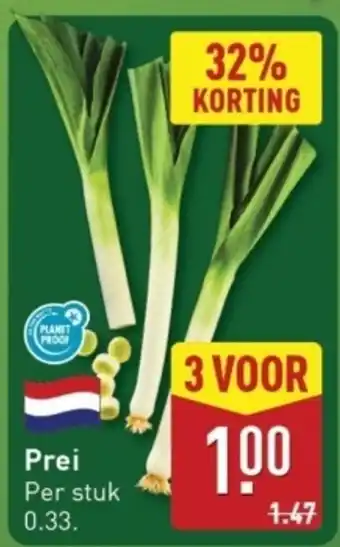 ALDI Prei aanbieding