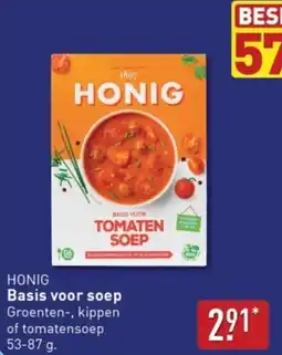 ALDI Honig Basis voor soep aanbieding
