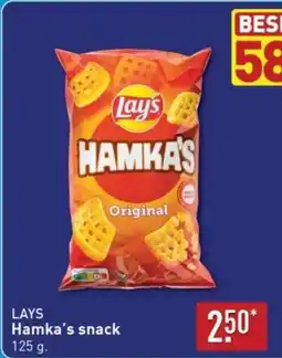 ALDI Lay's Hamka's snack aanbieding