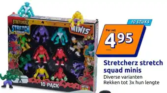 Action Stretcherz stretch squad minis aanbieding