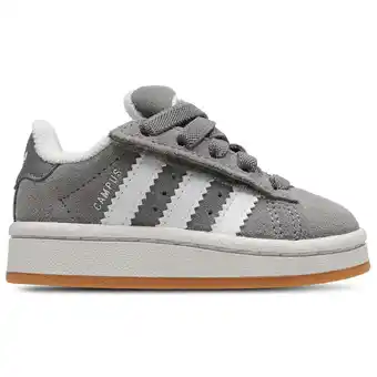 Foot Locker Adidas Campus Babyschoenen - Grijs - Maat 19 - Suède aanbieding