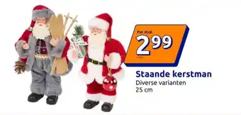 Action Staande kerstman aanbieding