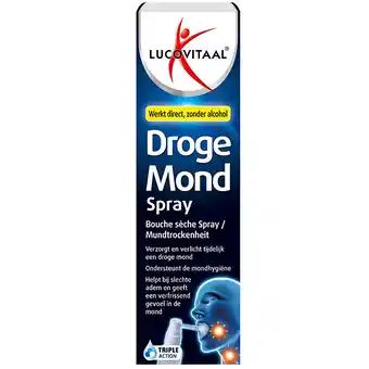 Holland & Barrett Lucovitaal Droge Mond Spray - 20ml aanbieding