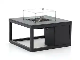 Kees Smit Cosiraw lounge vuurtafel 100x100x55cm aanbieding