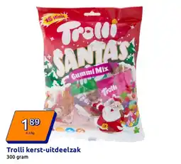 Action Trolli kerst-uitdeelzak aanbieding