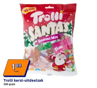 Action Trolli kerst-uitdeelzak aanbieding