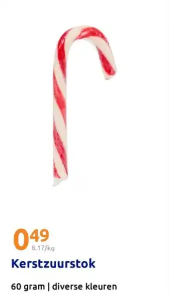 Action Kerstzuurstok aanbieding