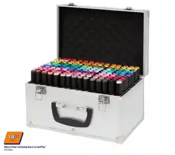 Action Déco Time twinmarkers in koffer aanbieding