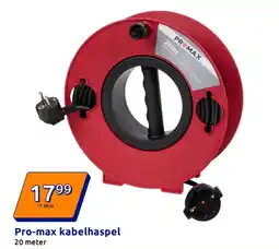 Action Pro-max kabelhaspel aanbieding