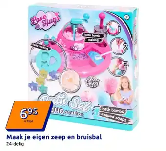 Action Maak je eigen zeep en bruisbal aanbieding