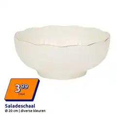 Action Saladeschaal aanbieding