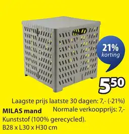 Jysk Milas mand aanbieding