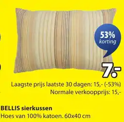 Jysk Bellis sierkussen aanbieding