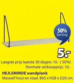 Jysk Hejlsminde wandplank aanbieding