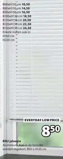 Jysk Bru jaloezie aanbieding
