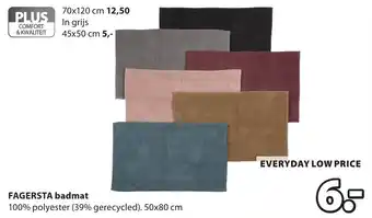 Jysk Fagersta badmat aanbieding