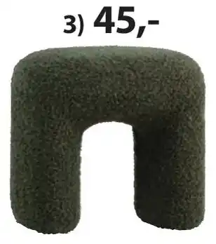 Jysk Andst poef aanbieding