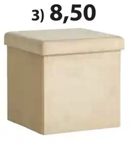 Jysk Auning poef aanbieding