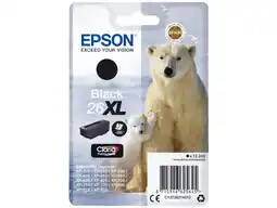 MediaMarkt Epson 26xl Zwart Claria Premium Ink (c13t26214022) aanbieding