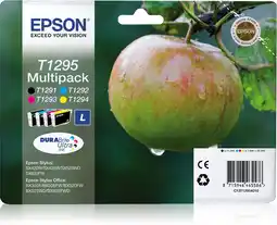 MediaMarkt Epson T1295 Multipack 4-kleuren Durabrite Ultra Ink aanbieding