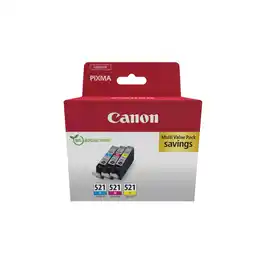 MediaMarkt Canon Cli-521 Cmy Multicolor aanbieding