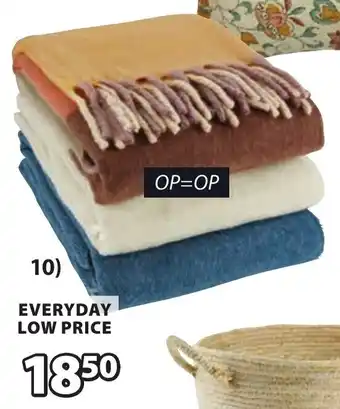 Jysk Tusenfryd plaid aanbieding