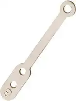 Bol.com Comair Permanentwikkels elastiekjes kort plat 50 stuks aanbieding