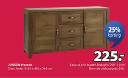 Jysk Jungen dressoir aanbieding