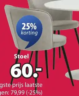 Jysk Risskov stoelen aanbieding