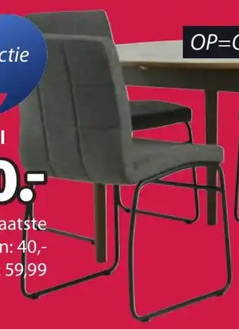 Jysk Royaloak hammel stoelen aanbieding