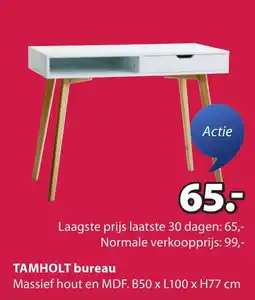 Jysk Tamholt bureau aanbieding