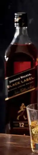 Sligro Johnnie Walker Blended Scotch Whisky Black Label aanbieding
