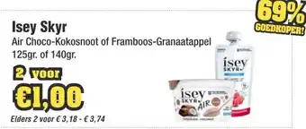 Budget Food Isey Skyr aanbieding