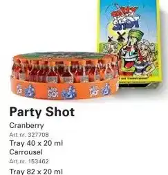 Sligro Party Shot aanbieding