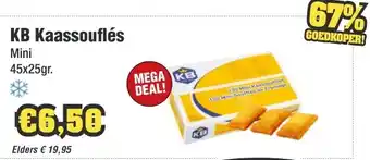 Budget Food KB Kaassouflés aanbieding