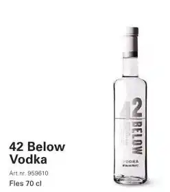 Sligro 42 Below Vodka aanbieding