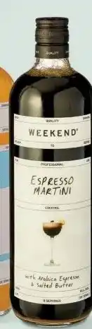 Sligro Weekend Espresso Martini aanbieding