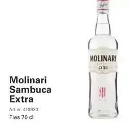 Sligro Molinari Sambuca Extra aanbieding