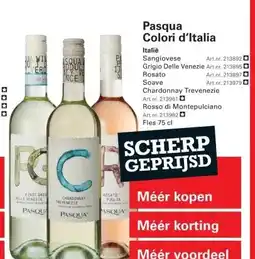 Sligro Pasqua Colori d'Italia Italië aanbieding