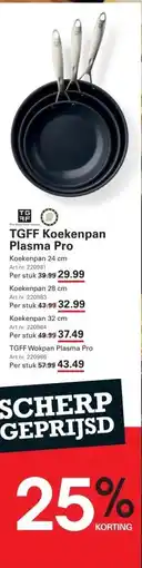 Sligro TGFF Koekenpan Plasma Pro aanbieding