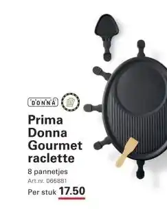 Sligro Prima Donna Gourmet raclette aanbieding