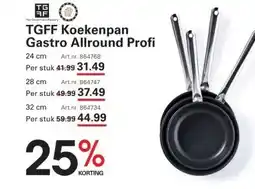 Sligro TGFF Koekenpan Gastro Allround Profi aanbieding