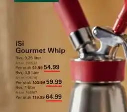 Sligro iSi Gourmet Whip aanbieding