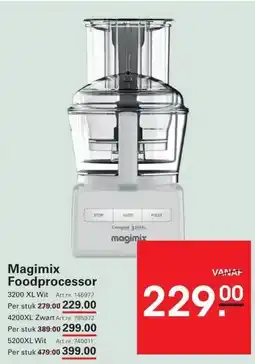 Sligro Magimix Foodprocessor aanbieding