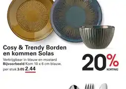 Sligro Cosy & Trendy Borden en kommen Solas aanbieding