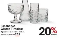 Sligro Pasabahce Glazen Timeless aanbieding
