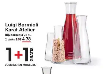 Sligro Luigi Bormioli Karaf Atelier aanbieding