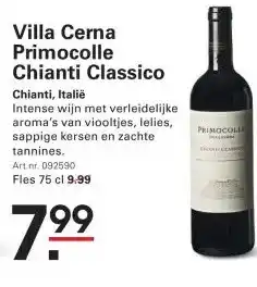 Sligro Villa Cerna Primocolle Chianti Classico aanbieding