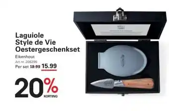 Sligro Laguiole Style de Vie Oestergeschenkset aanbieding